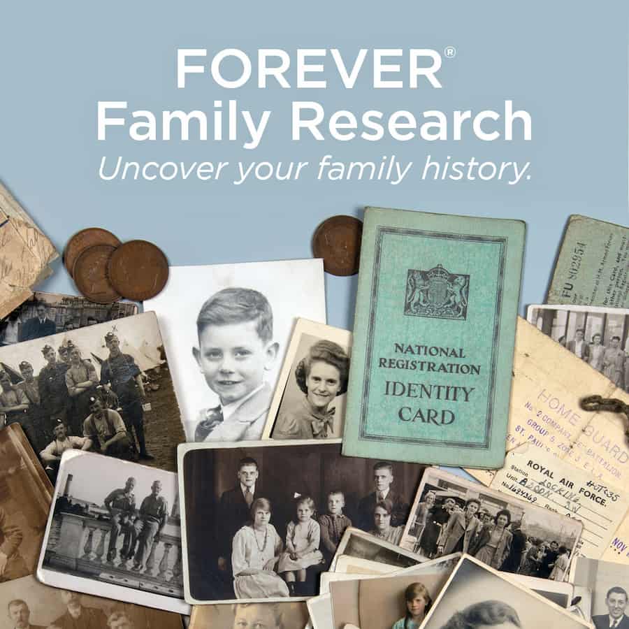 FOREVER family history research.